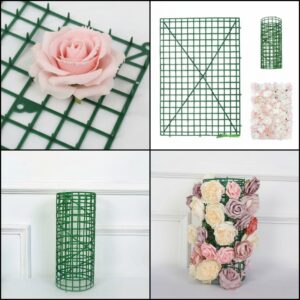 empty hedge plastic grid wall frame panel