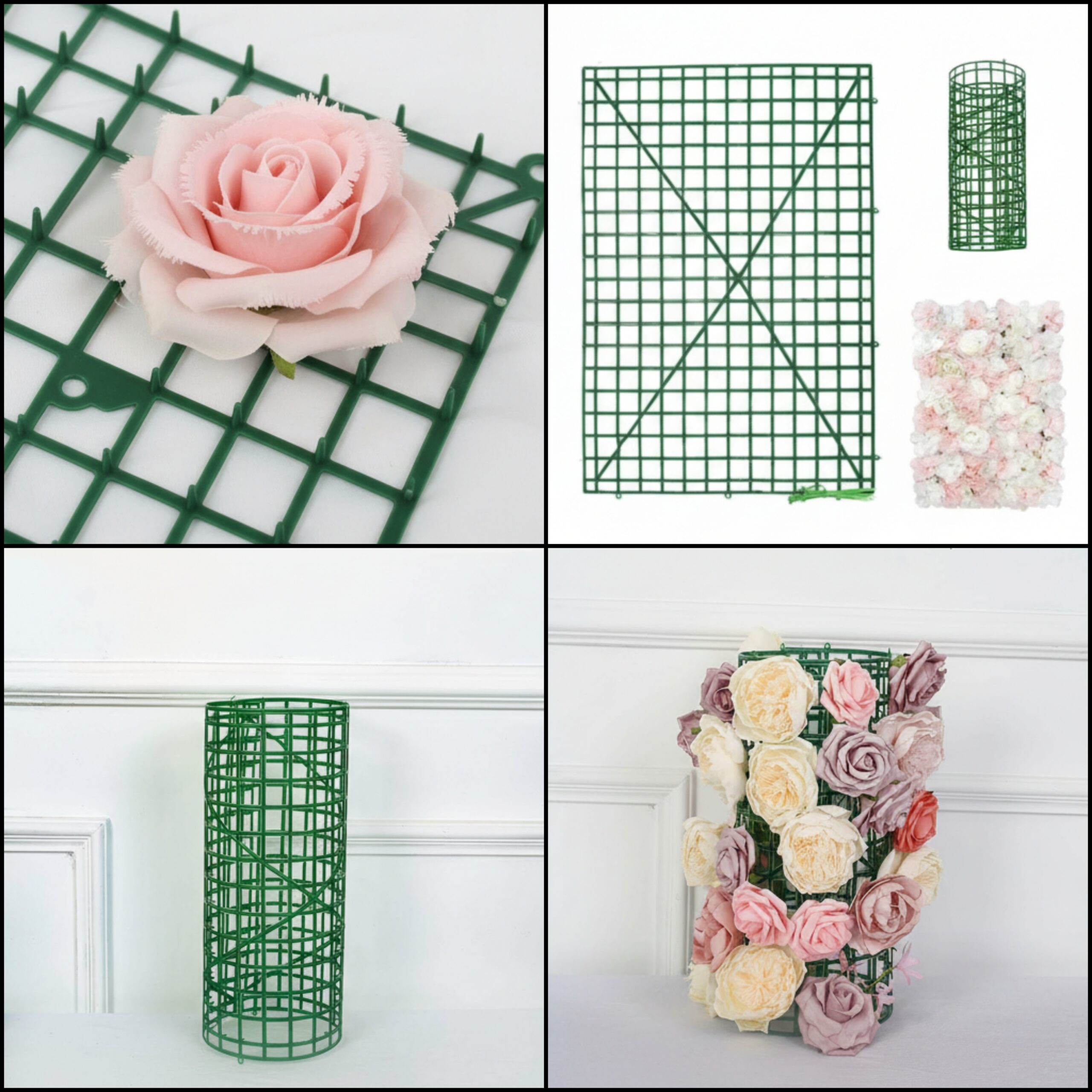 empty hedge plastic grid wall frame panel empty hedge plastic grid wall frame panel