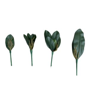 Artificial Orchid leaves and roots