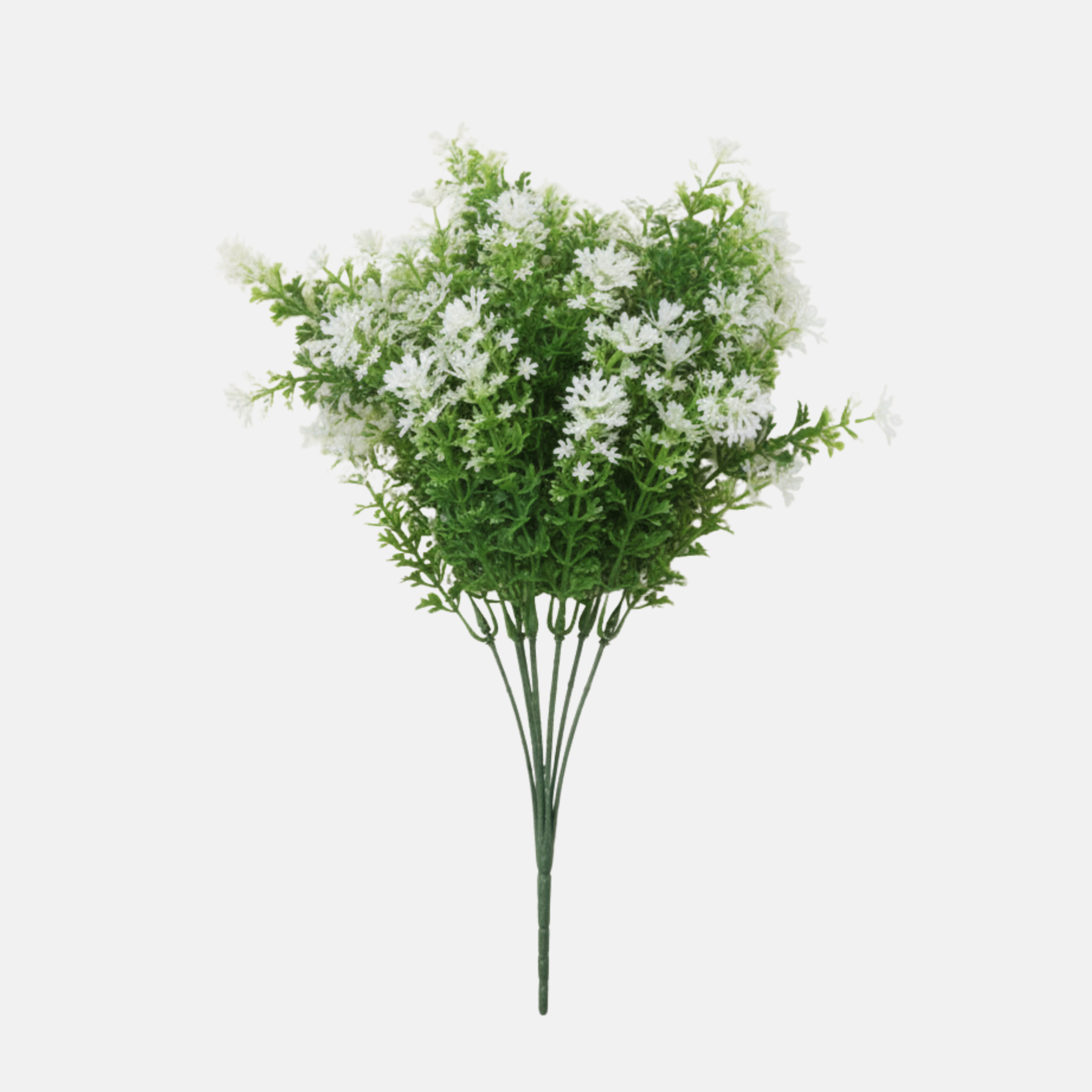 white lavender baquet 58cm vines and flowers