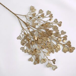 golden leaves for decor and interior space