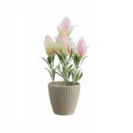 Vine flower potted in Oval Vase | 35cm Tabletop decorations