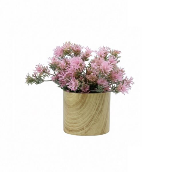 Vine flower potted in Cylinder Vase | 18cm Tabletop decorations - Image 1