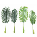 Artificial Palm leaf flower for decorations and creative setups