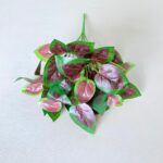 Artificial decorative leaf flower plant | (vv-5) - Image 3