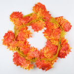 Artificial Creeping plant Red Maple leaves xyz-5