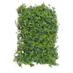 Artificial Green Wall Mat | 60×40cm green Plastic Grass Panel with 308 Stems for Interior Outdoor Decoration